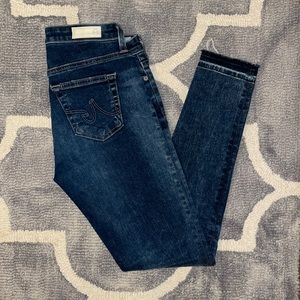 AG The Legging Ankle Womens Super Skinny Jeans Size 25